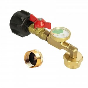 [Hot Item] Qcc1 Propane Refill Adapter with Valve and Gauge