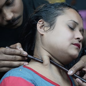 4.4K views · 115 reactions | Tik Tik Massage For Female #tiktikmassage #relaxing #girlsmassage | Home ASMR clinic | Facebook