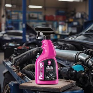 [Hot Item] F308 Flamingo Automotive Care Engine Degreaser Cleaner Aerosol Cleaning Spray Degreaser Foaming Engine Surface Degreaser