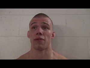Bo Jordan (Ohio State) after 1st rnd win over Johnson (Harvard)