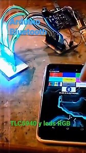TLC5940 LEDS RGB POR BLUETOOTH