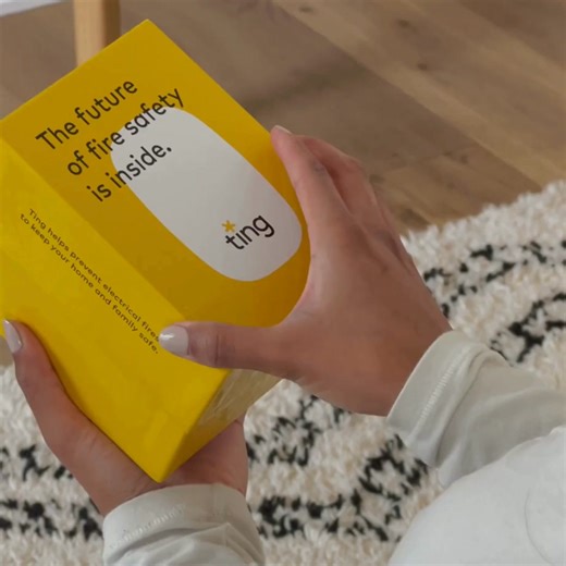 Ting is a smart sensor that monitors your wiring 24/7 and sends alerts to your phone before an issue becomes dangerous. Easy to install, hard to live without! | Ting Fire