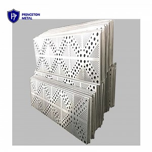 [Hot Item] Outdoor Wall Installation Aluminum Perforated Panel Aluminium Laser Cutting Plate Cladding Flat Facade for Curtain Wall