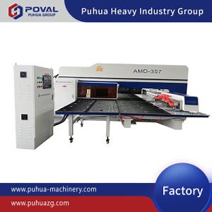 [Hot Item] CNC Steel and Aluminum Plate Sheet Metal Punch Press Hole Punching Machine with High Speed