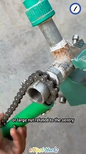 1.7M views · 9.4K reactions | DIY Tool Homemade a Chain Wrench #reels #diy #handmade #Plumbing | Tips&Hacks | Facebook