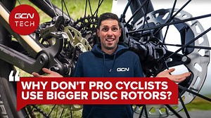 Why don't pro road riders use bigger brake rotors like the ones on mountain bikes? Is doing my own custom paint job really a good idea? Do I need to clean the braking surface of my wheels? Alex and Manon answer all these questions answered, plus more! | GCN Tech