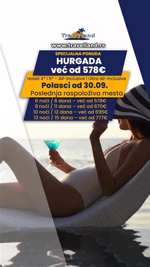 ☀️ Sunčani dani i tirkizno more čekaju vas u Hurgadi – specijalne...