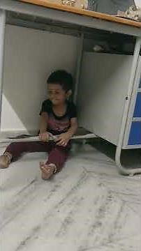 Kido Playing Under Table 😳😅