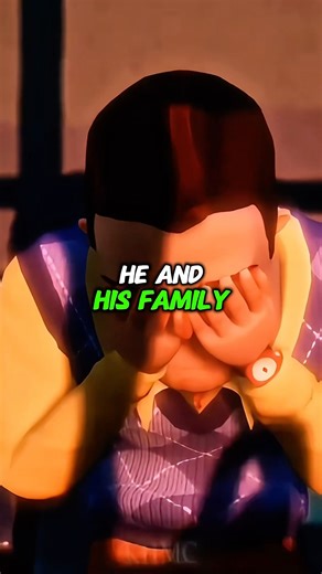 Theodore Peterson Backstory!! | Hello Neighbor😨 #otakus #manga #anime #weeb