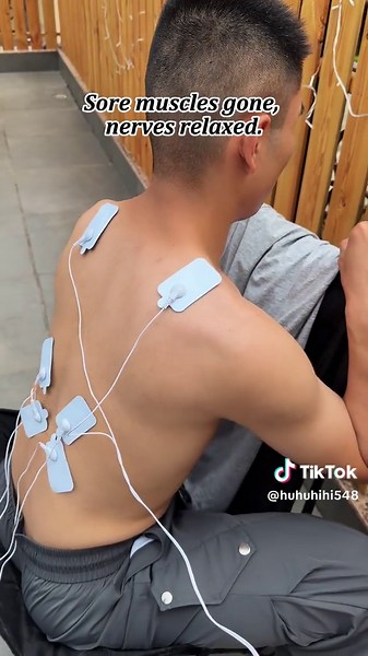 TENS Unit for Muscle Recovery & Leg Day Relief