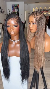 2.8K views · 279 reactions | These side part knotless braids are so beautiful. Made with HD lace that blends perfectly and they are very lightweight and glueless Style: side part knotless braids Lace: 7x7” HD lace closure For enquiries/orders: send a DM or click on the website link in bio www.wigsbygaga.com #wigsbygaga#knotlessbraids#braids#braidwigs | Wigsbygaga | Facebook