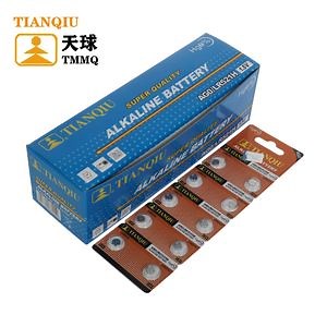 [Hot Item] Tianqiu AG0 Alkaline 1.5V Button Cell Dry Battery Lr521 Factory Price Reloj