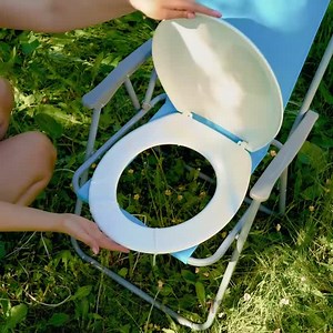 How to make a camping toilet: | 3-Minute Hacks