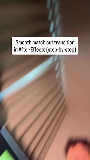 Seamless Motion Design Transitions: Shape & Composition Matching