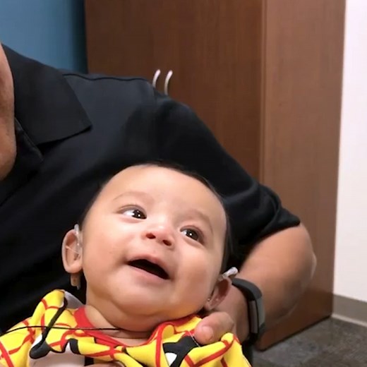 14K views · 254 reactions | Baby born deaf hears mother's voice for the first time! | MetDaan Creative | Facebook