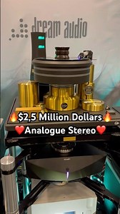 $2,5 Million Dollars 🔥 Audiophile Analogue Turntable HiEnd Stereo Sound System ❤️ #highend #hifi