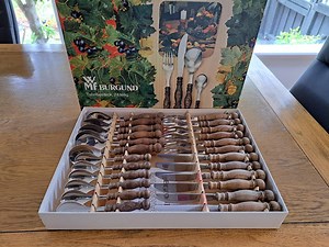 Cutlery Set Rare WMF Burgund Tafelbesteck 24 Teilig. - Etsy Australia