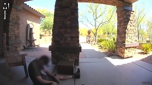 UPS Driver collapses amid sweltering heat