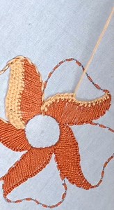 Exclusive Hand Embroidery Flower Design | Trendy Sewing