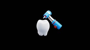 牙科检查和口腔健康图标的3D动画；针对诊所、应用程序和演示的平滑可循环动画。 库存影片视频（100% 免版税）3985505191 | Shutterstock