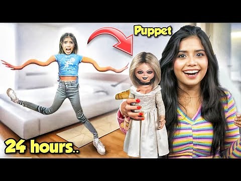 My sister Controls me like a PUPPET for 24 hours!!