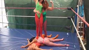 Spandex ring wrestling