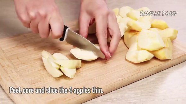 12K views · 160 reactions | Easy apple pie recipe that everyone will love! Fast and tasty! | Simple Food - videos and recipes | Facebook