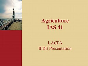 Agriculture IAS 41 - SlideServe