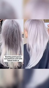 Do hours-long color corrections frighten or fuel you, #crafthairdresser? 😱😍 We think @emchenhair falls into the latter category 💯🙌 @goldwellus • Here’s the “compact” recap of my most recent platinum transformation - an 8-hour color correction due to the grow out & having to be extra careful to avoid overlap. Scroll down my feed for the more detailed 3-min recap. Formula below 👇 Lightener: @goldwellus #oxycurplatin with 10-20 vol. Color remover: Blank Canvas Toner: #goldwell topchic 10vol 2/