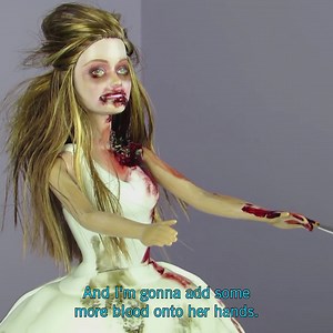 113K views · 534 reactions | Zombie Bride Dress Cake! | The Icing Artist | Facebook