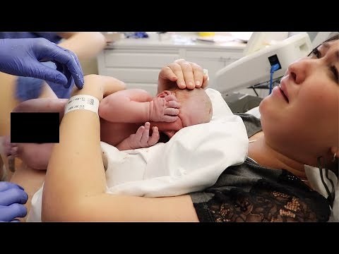 EMOTIONAL LIVE BIRTH - LABOUR AND DELIVERY!