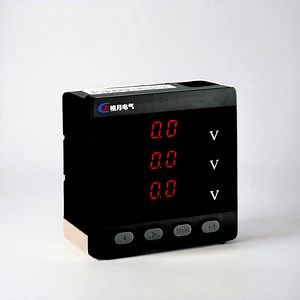 [Hot Item] High Precision RS485 Three Phase LED Voltmeter 96X96mm
