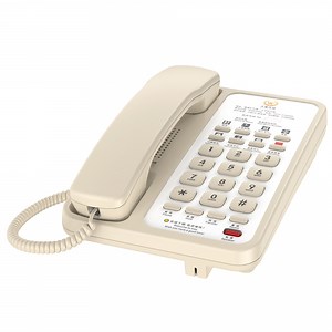 [Hot Item] Elegant Wall-Mounted Corded Telephone for Home and Hotel Use
