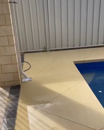 #Geostone seamless liquid limestone by the team at Thurlo's Concrete And exposed aggregate Perth "The seamless edge of the liquid limestone adds elegance and durability to the pool surrounds, making it a perfect choice." | Geostone