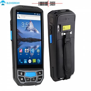 [Hot Item] Android Handheld Computer Portable Rugged PDA with 2D Qr Barcode Scanner Hf RFID and Fingerprint for Traffic