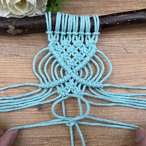 MACRAME KNOT TUTORIAL ✨ #macramelovers #macrametutorial | Lady Loves Knitting
