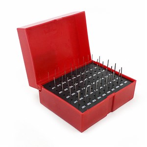 [Hot Item] Pin Hole Gauge Set M0 0.011"-0.060" Pin Gauge 50PCS