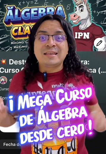 Recupera tu álgebra: Curso gratuito y apoyo total