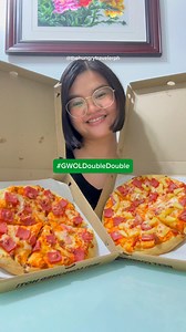 59 reactions | Pizza for pasalubong supremacy!  Buti na lang may Greenwich Overload Double Double Deal for only 499 PHP sa website nila. You may order at order.greenwich.com.ph You can also use our promo code "GWKarla" para 449 PHP na lang! Order na kayo! #GreenwichKabarkada #GWOLDoubleDouble #THTPHeats  | The Hungry Traveler PH | Facebook