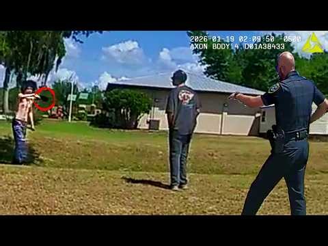 Armed Teen Faces Police, Dad Nearly Gets Him Shot