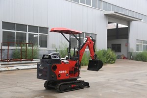 [Hot Item] Shanding Factory Soil Digger 0.8ton Mini Excavator for Sale Cheap Small Digging Machine