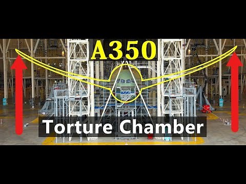 Airbus A350 Ultimate Load Wing Stress Test