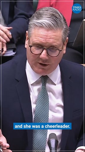 22K views · 268 reactions | Keir Starmer dubs Kemi Badenoch the “cheerleader” of open borders at PMQs | Times Radio | Facebook
