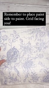 Have you tried a paint inlay yet???? The designs are actual artist grade paint pigment on paper that you lay into wet paint or other mediums. But, if you aren't careful, you may put the wrong side down. | The Weathered Shed