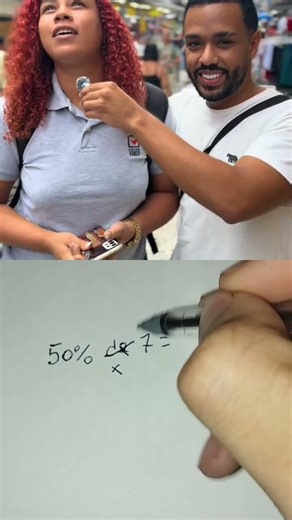 QUANTO É 50% de 7? #ramatematica #mathematica