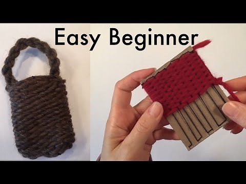 DIY Loom | Weaving Tutorial for Beginners ￼