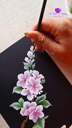 57 reactions | #artvideo #flowerpainting #floral #viralvideo | WoCol | Facebook