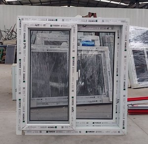 [Hot Item] UPVC/PVC Office Tinted Glass Sliding Window with Mosquito Net for House