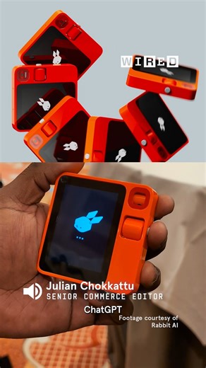 71K views · 1.2K reactions | This pocket-friendly, walkie-talkie-style-operated, touch screen with 360° camera and analogue scroll wheel is keen to unleash its rabbits (a series of automated scripts) to carry out your daily mundane tasks. Julian Chokkattu gives us the full rundown on the Rabbit R1. #CES2024 | WIRED | Facebook