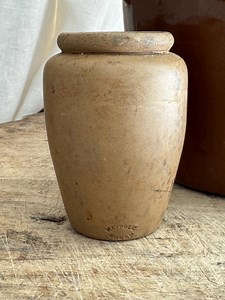 Antique Maypole Cream Pot – English Stoneware Dairy Jar, C.1900 - Etsy